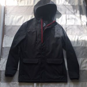 Gray Fox Fleece Lined Shell